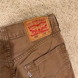 Levi's Men's Slim Straight Jeans in Brown